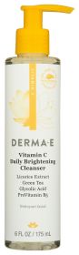 DERMA E: Even Tone Brightening Cleanser Licorice Extract & Vitamin B3, 6 oz